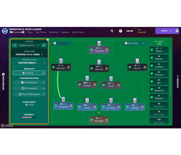 Football Manager 2024 Console Edition PS5 - 1182234 - zdjęcie 3